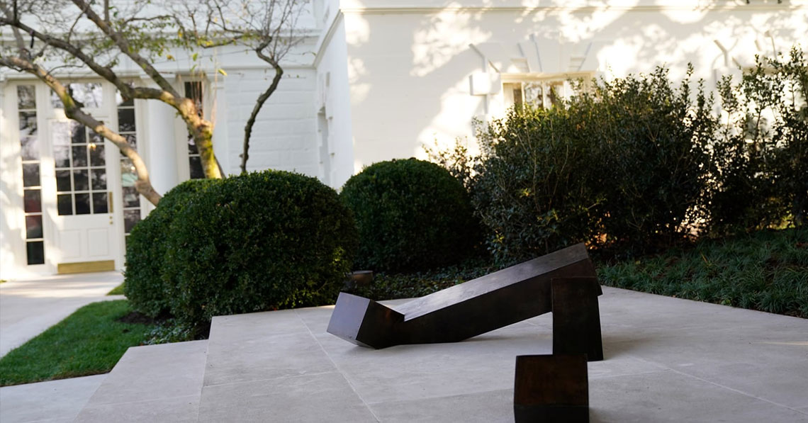 Isamu Noguchi sculpture at The White House