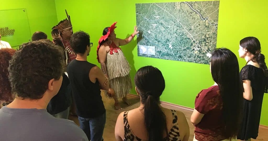 USP oferece formação em museu com professoras indígenas